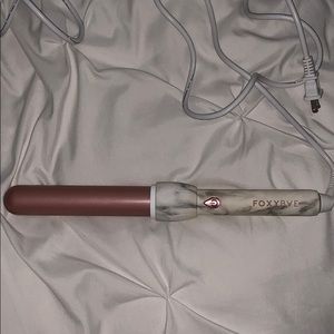 Foxybae Rose Gold Marble Curling Wand
